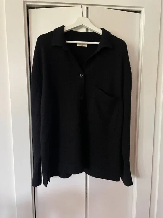 James St Co Knitted Margot Button Up - Black M - Picture 3 of 4